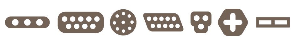 Uni-forms are available in a variety of configurations