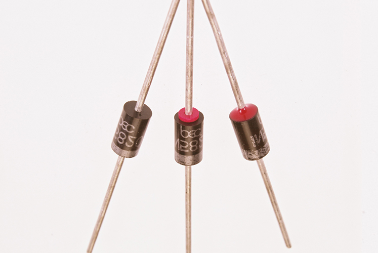 Second slide of diodes sealed with Uni-form epoxy preforms