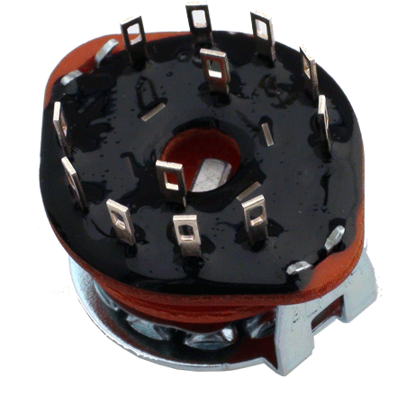 rotary switch sealed with with Poly-form adhesive preform