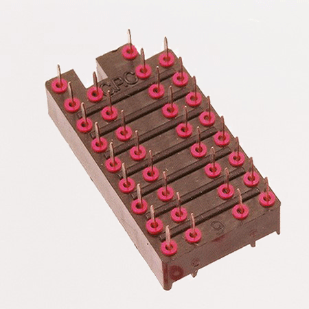 unsealed multi-terminal assembly with uncured Uni-form epoxy preforms